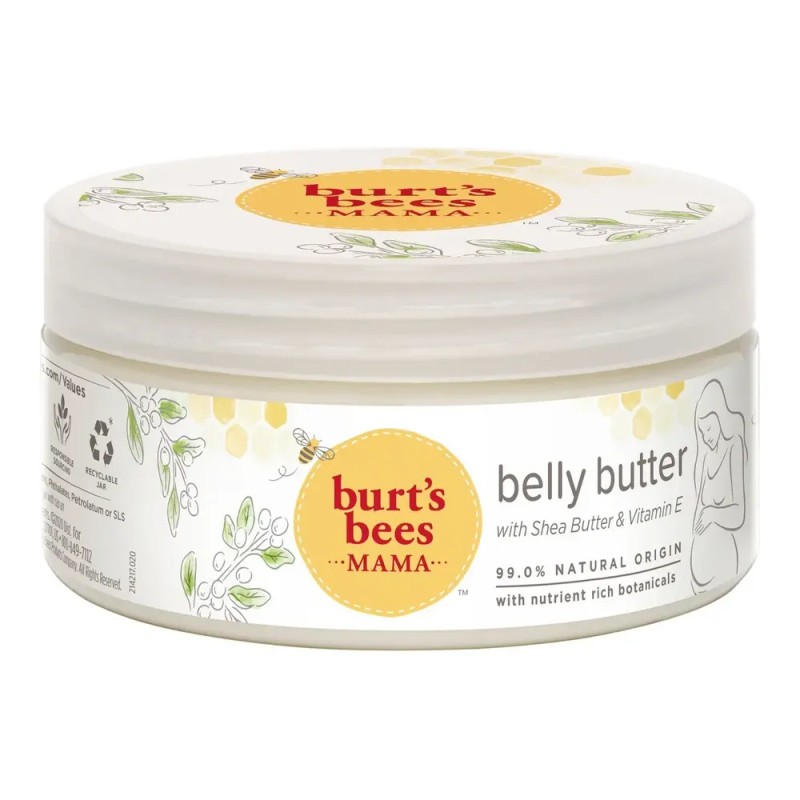 Crema Abdomen Burt's Bees Mama Bee Hidratante y Suavizante 184.2g