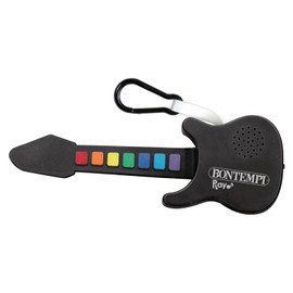 Bontempi | Portachiavi Musicale Chitarra, Portachiavi Flessibili Soft Rubber e Touch Sensitive