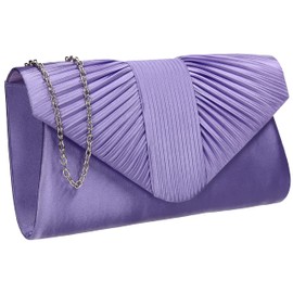 SwankySwans Women's Sophie Clutch Bag, Lilac