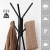 VASAGLE Coat Rack Freestanding, Coat Hanger Stand, Hall Tree with