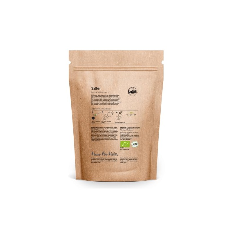 Organic Sage Tea 100 g - Real Sage - Medicinal