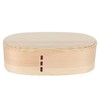 Lunch Box Set Japanese Style Wooden Food Storage Container for