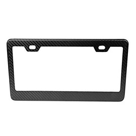 NRG Innovations CARB-P100M Dry Carbon Fiber License Plate Frame