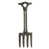 Vintage Cast Iron Outdoor Home Garden Tool Wall Fork Hanging