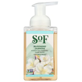 South of France Hydrating Blooming Jasmine Foaming Hand Wash, Gluten Free, Cruelty Free, 8 Ounce (Pack of 3)