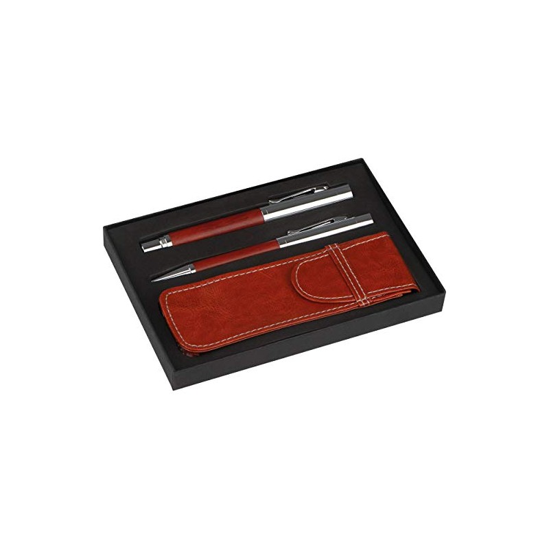 Mark Twain Writing Set Including Ballpoint Pen and Fountain Pen