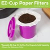 Perfect Pod EZ-Cup 2.0 Disposable Paper Coffee Filters for Single-Serve