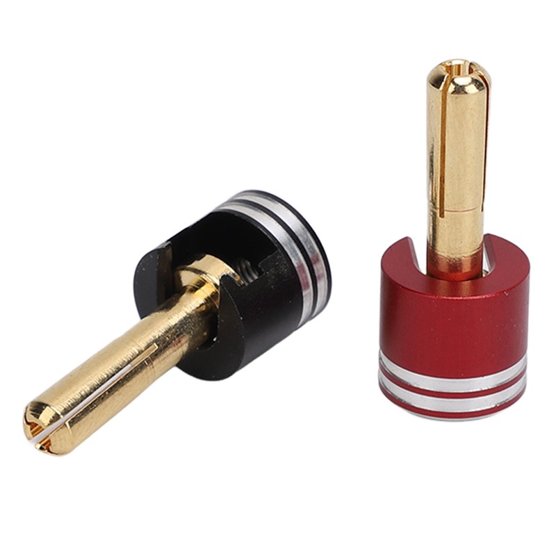 Heatsink Bullet Plug Grip Aluminium Alloy and Copper Banana Plug