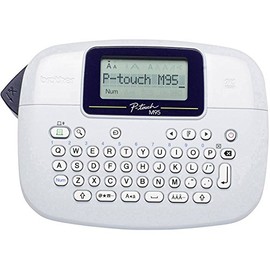 Brother PT-M95 Label Maker for 9 and 12 mm Wide M Tape 7.5 mm/sec Print Speed PTM95ZG1