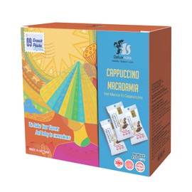 DELUXNUTS Macadamia Nuts, Hawaiian Coconut Flavor (9.5 Oz), Individual Pack Healthy Snack for Kids & Adults, No Shell, Whole, Good Source of Fiber and Minerals, Gluten-Free (9 Count)