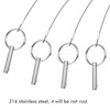 GANGUOLA Quick Release Pin Bimini Top Pins 1/4" Lanyard Boat