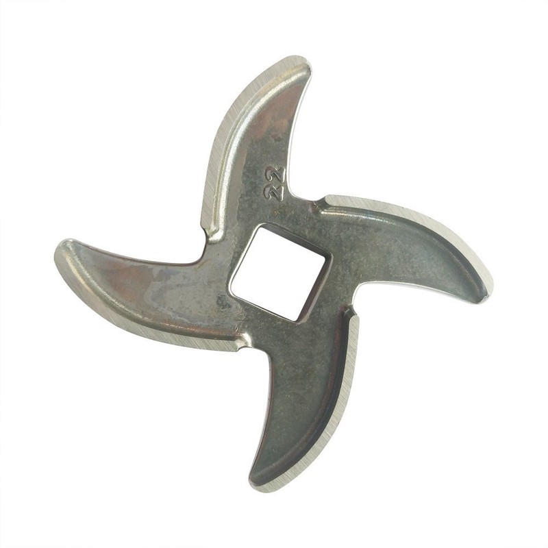 VTurboWay 22# Meat Grinder Blade Stainless Steel Knife Cutter Replacement