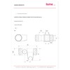 Schläfer | 8126024 - Universal Shower Holder for Wall Rail