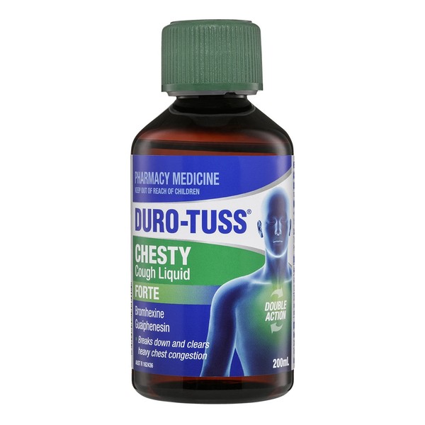 Benadryl DURO-TUSS Chesty Cough Liquid Forte 200mL (Limit ONE per Order)