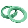 4x Centring Rings 72.5-56.6/72.5 to 56.6 Compatible with Borbet Green