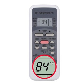 CHOUBENBEN Replacement Remote Control for Midea RG51M5/(C) EU RG51I10/BGE Milexus RG51M5/EU AC Air Conditioner