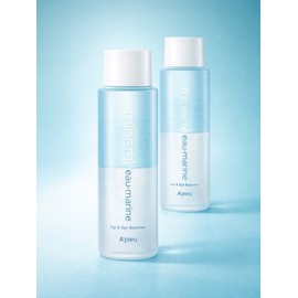 [Apieu] Mineral Lip & Eye Remover Large Capacity (Omarin) 2pcs / [어퓨] 미네랄 립앤아이 리무버 대용량 (오마린) 2개