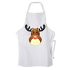 Tribal T-Shirts Rudolph The Red Nosed Reindeer Chef's Kitchen Apron