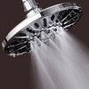 AquaDance High Pressure 6-Setting, 7" Rainfall Shower Head – Tested