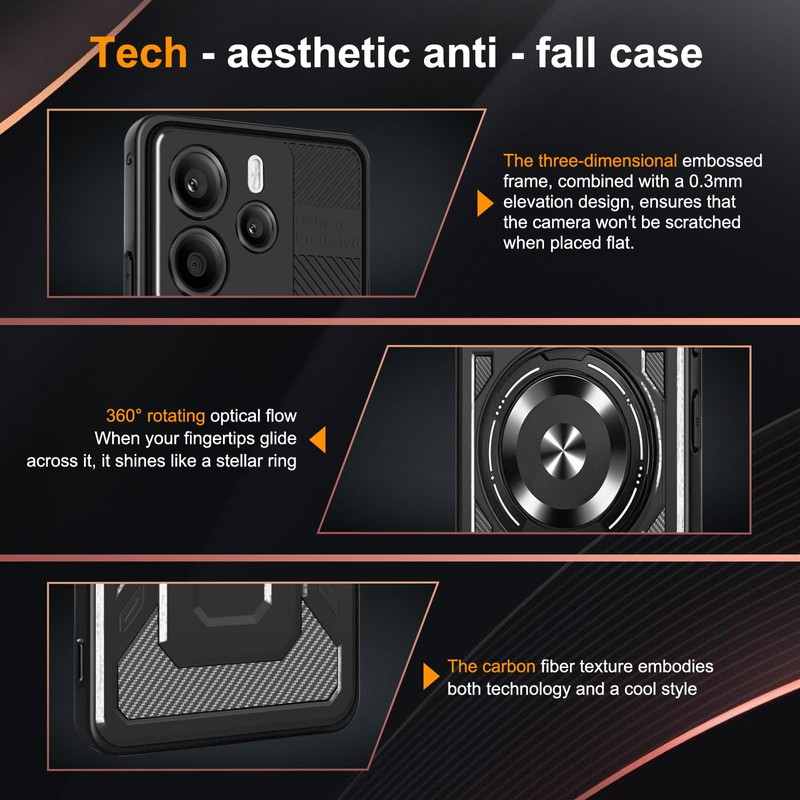 WeiCase Case for Redmi Note 14 4G (International Version), (Not