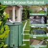 53 Gallon Collapsible Rain Barrel with Zip, 200L Foldable Water