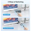Steetek USB 3.0 KVM Switch Dual Monitor 2 Port Box,