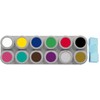 Water make-up A Palette Children's Face Paint 12 x 2,5ml +