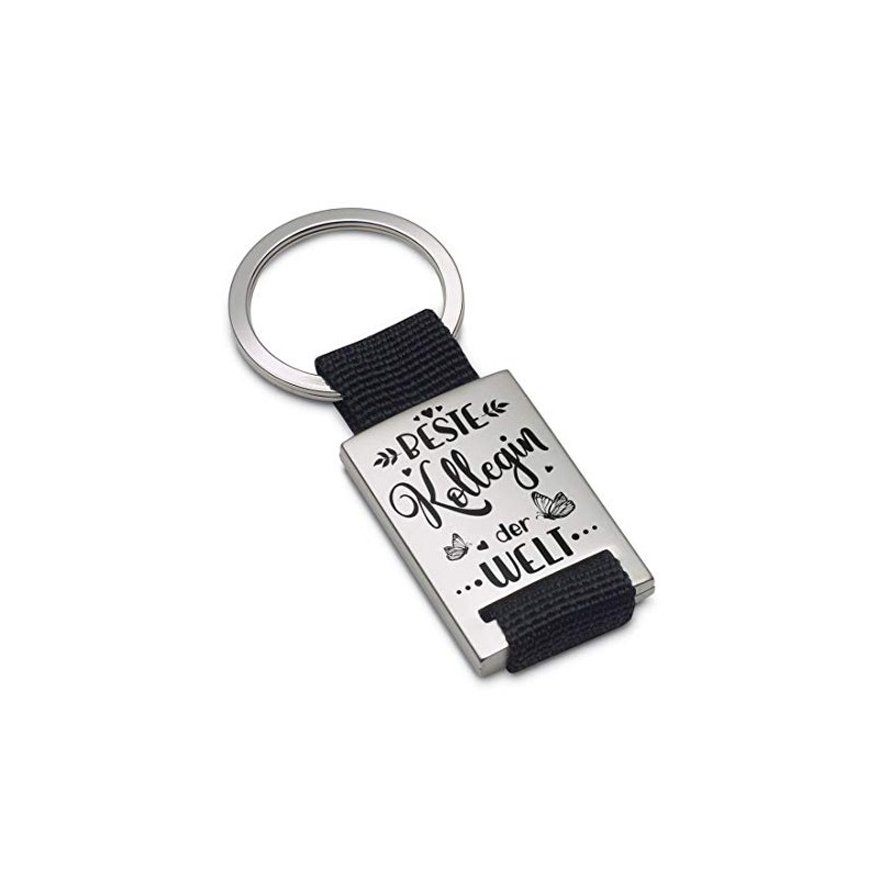 Lieblingsmensch Keyring Model: Beste Kollegin der Welt, Textile, Keyring