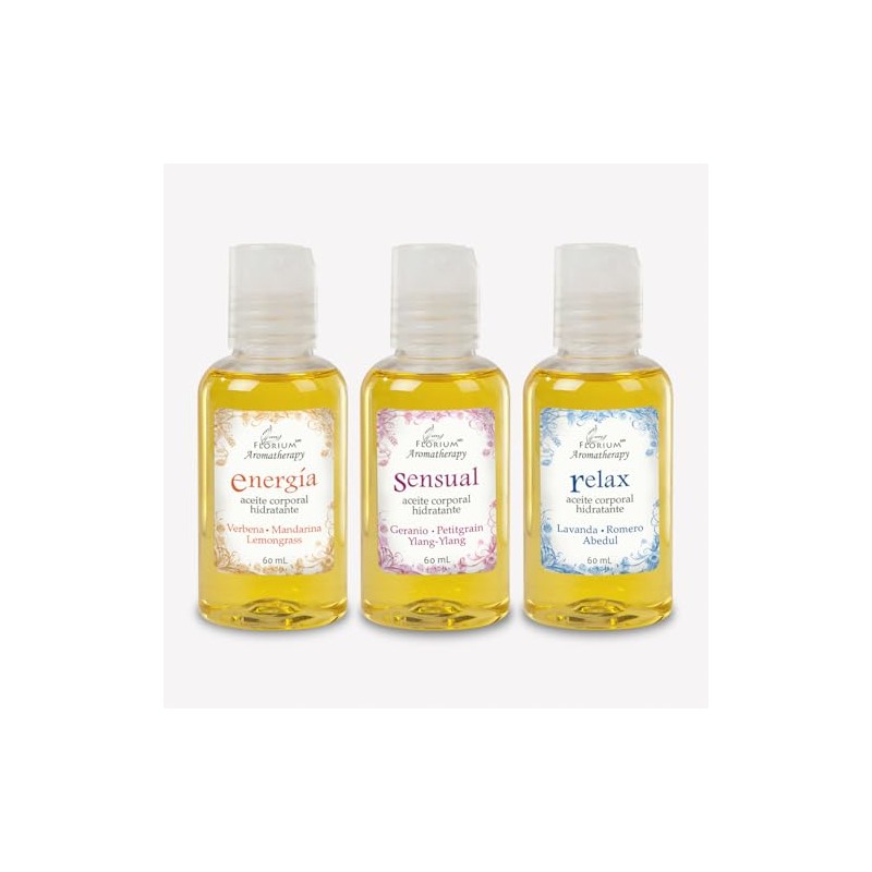 Body Oil Set - Kit de Aceites Masaje/Hidratación de Aromaterapia