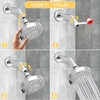 AISOSO Shower Head, 5 Modes High Pressure Shower Heads for