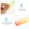 Beavorty 6pcs Professional Tooth Comb for Curly Hair Ergonomic Design