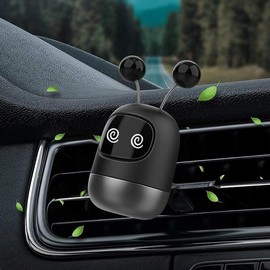 Car Air Fresheners Vent Clip Universal Mini Robot Style Fragrance Diffuser With 3 Fragrance Auto Interior Accessories - Color Name: Type D