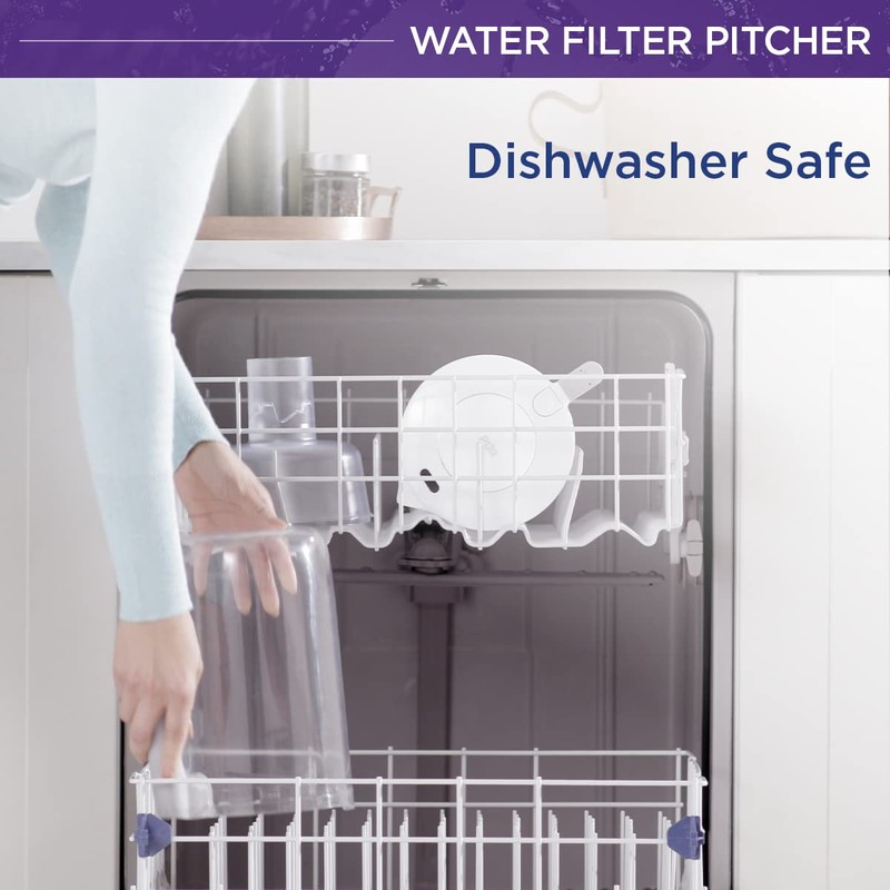 PUR Water Pitcher Filtration System, 7 Cup, Blush