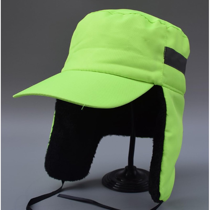 OhMill Unisex Winter Thickened Ski Cap Trapper Hat Hat Reflective