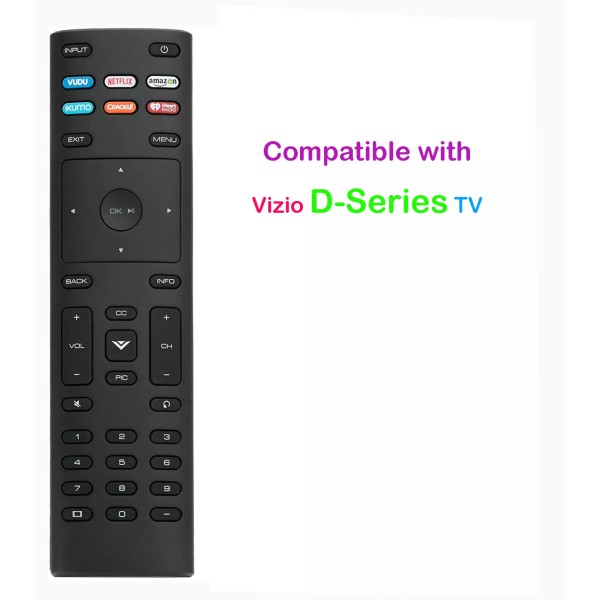 Unbranded Replace Remote Control fit FOR Vizio TV D-Series D75-F1,D43FX-F4,D40F-G9,D32F-G1