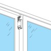 Prime-Line U 9919 White, Sliding Patio Door Keyed with Bolt