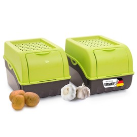 Novaliv Vegetable Box Potato Storage Container 3.5 L to 9 L