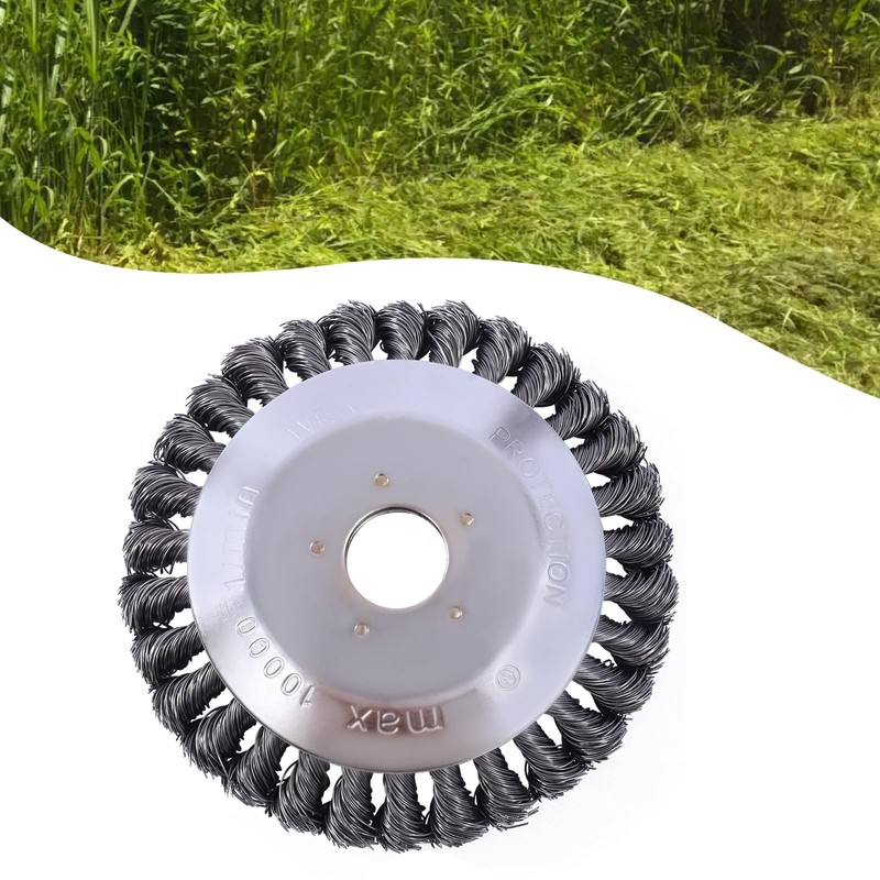 6 Inch Rotary Weed Brush, Grass trimmers Strimmer Head,Weed Eater