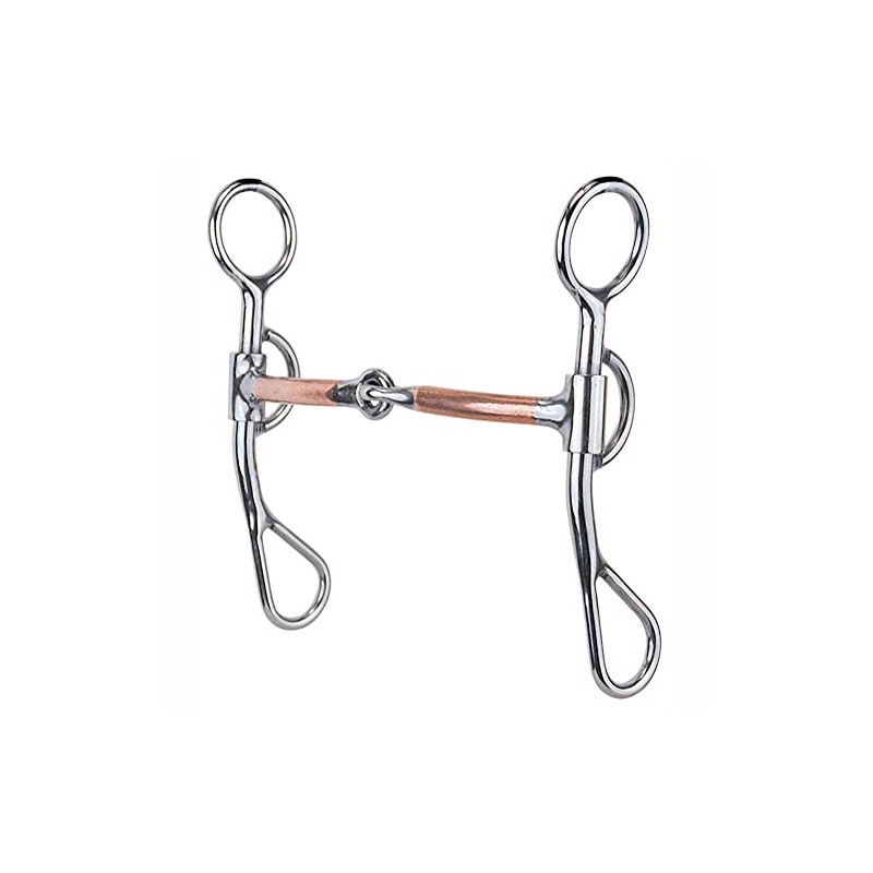 Reinsman 424 Argentine Snaffle with Smooth Copper; Stage B