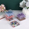 BTSKY Hockey Puck Holder Square Clear Stackable Plastic Cube Ice