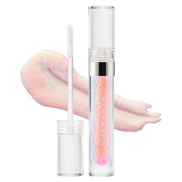 COSMEDIX - Lumi Crystal - Hydrating Lip Plumper, Softens & Reduces Fine Lines & Wrinkles - A High-Shine Finish Lip Gloss that Moisturizes Dry Lips - Hydrating Lip Treatment