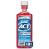 ACT Anticavity Fluoride Mouthwash With Zero Alcohol, Cinnamon, 18 Fl
