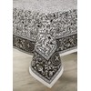 MySmartBuy Square Cotton Tablecloth - 52x52 Pink Squared Indian Hand