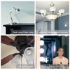 Simba Lighting LED Candelabra E12 Base G14 Small Globe 5