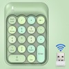 AJAZZ Wireless Numeric Keyboard Chocolate Keycap for Game Direction Switching
