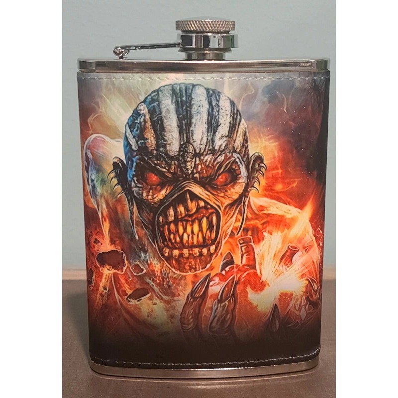 Samhain: November Coming Fire 8 oz flask custom NEW (can
