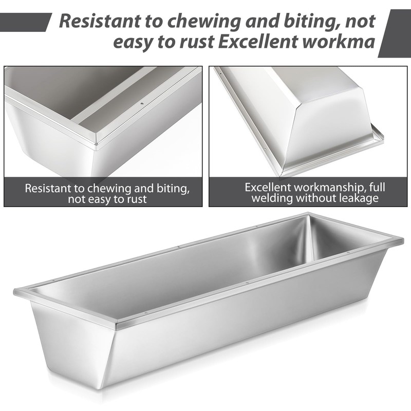 Geelin Livestock Water Trough,12 Gallon/48 Quart,2 Pcs