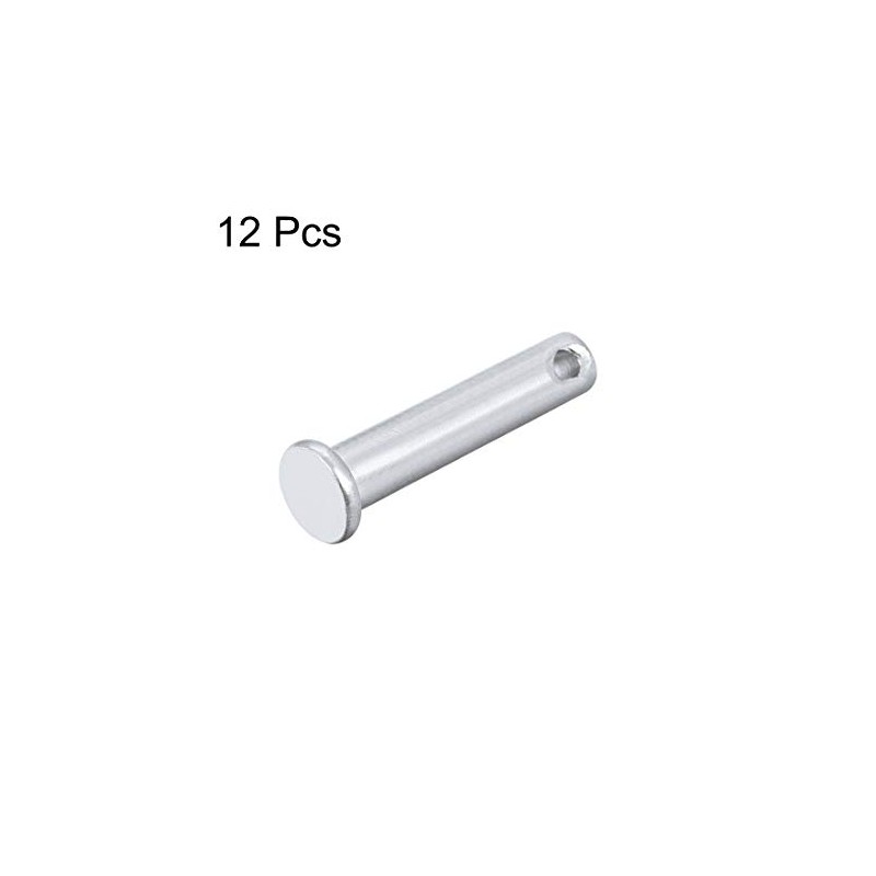 sourcing map Single Hole Clevis Pins - 8mm X 35mm
