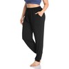 ZERDOCEAN Women's Plus Size Casual Lounge Yoga Pants Comfy Relaxed