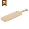 BATTIFE 18Inch Sorority and Fraternity Paddles 2Pack, Unfinished Pine Wood